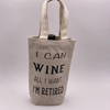 Cheap Wine Gift Bag Drawstring Custom Gots Cotton Tote Bags Cotton Wine Tote Bag Wholesale