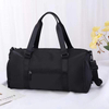 Custom Waterproof Nylon Gym Duffle Bag with Logo Small Travel Sport Duffel Bag with Wet Pocket And Shoes Compartment