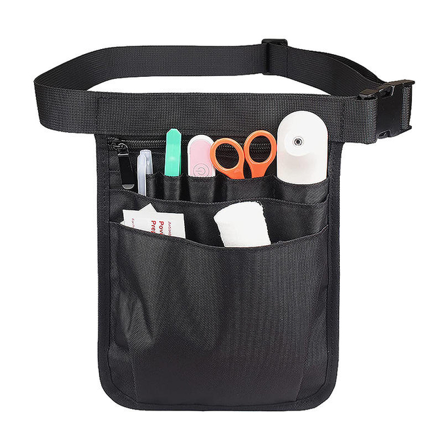 Customized Multi-pocket Nurse Fanny Pack Medical Accessories Organizer Waist Bag