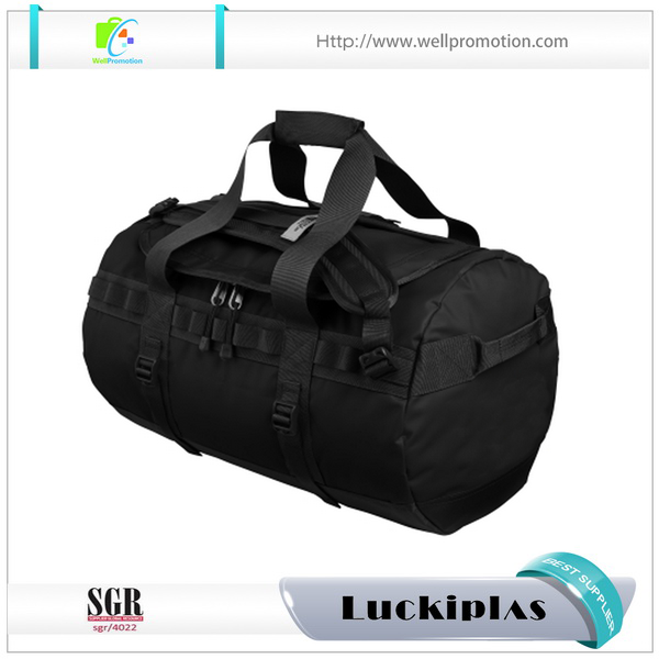 Wholesale durable barrel shape tarpaulin pvc 150 liter waterproof duffle bag