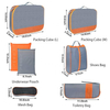 Travel 7pc Set Pouch Packing Storage Luggage Underwear Organizer Bags Cube Clothes Waterproof