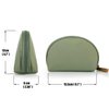 High Quality Nylon Cosmetic Shell Bag Waterproof Make Up Bags with Personal Logo Toiletry Wash Bag