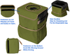 Portable Car Trash Fold-up Car Garbage Can Holder Organizer Storage Box Car Trash Bin Baskets