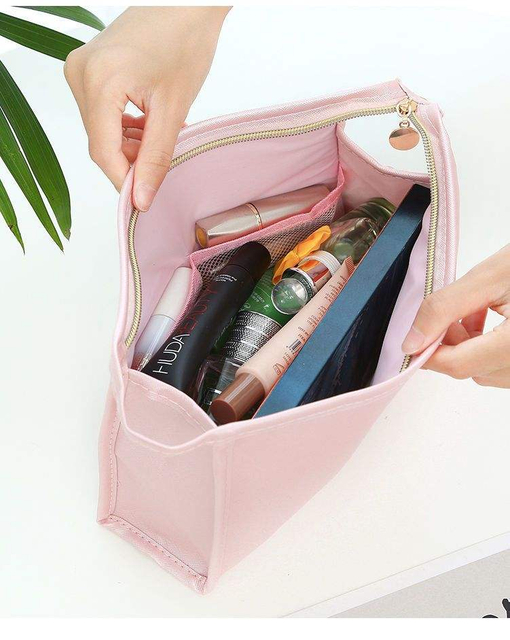 Cosmetic Bag with Compartments Travel Custom Cosmetic Bags Wholesale Traveling Make Up Bag