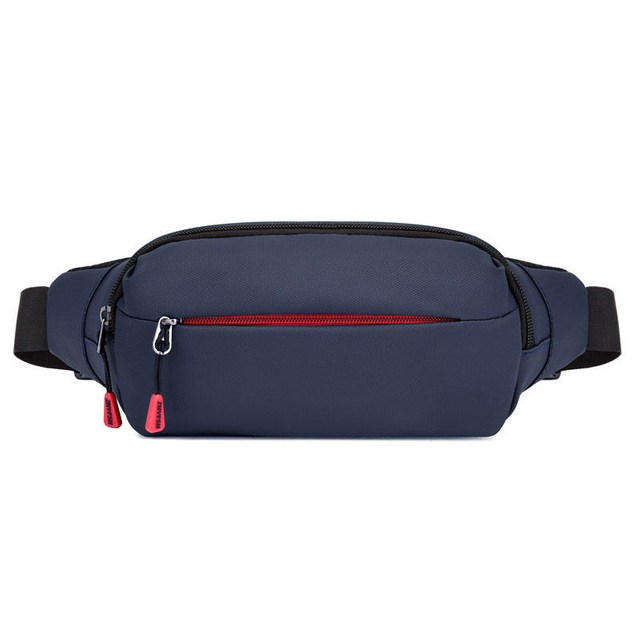 Outdoor Sports Running Belt Waterproof Fitness Waist Bag Oxford Chest Fanny Bags For Men Traveling With Custom Color