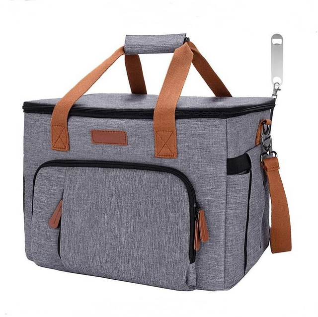 Big Customize Food Insulated Picnic Lunch Box Leakproof Custom Travel Beach Swim Fitness Thermal Cooler Bag