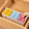 Foldable Clothes Organizer Non-woven Fabric Washable Cheap Underwear Closet Wardrobe Sock Organizer Box