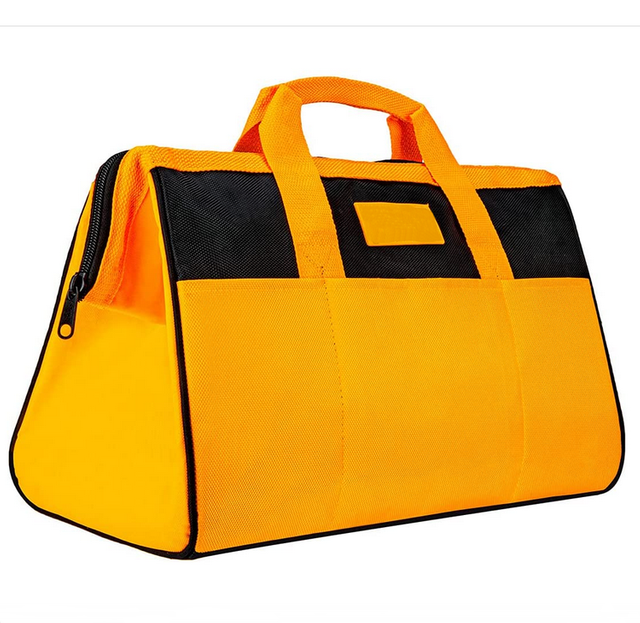 Waterproof Large Space Custom Logo Electrician Tool Bag For Men Heavy Duty Durable Portable Worker Tote Tool Bag