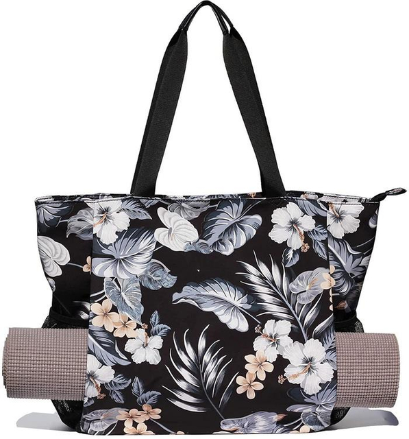 Large Capacity Custom Print Yoga Bag Fashionable Oxford Yoga Mat Cover Bag Wholesale for Gym Yoga Sports