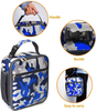 Insulated Lunch Bag Camo Cooler Bag Portable Carrying Lunch Box Bag for Boys Girls Women Men To School Office Outdoor