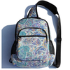 Full printing Sling Cross Body Bag Travel Hiking Casual Chest Male Small Retro Shoulder Bag