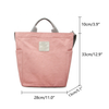 Plain Wholesale Woman Tote Shoulder Bag School Travel Portable Custom Blank Canvas Tote Bag For Work