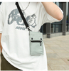 Factory customized crossbody phone bag passport holder cash card Organizer travel neck wallet with RFID blocking