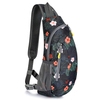 Custom Sling Bags Men Women Shoulder Backpack Small Cross Body Chest Sling Backpack Travel Running Cycling