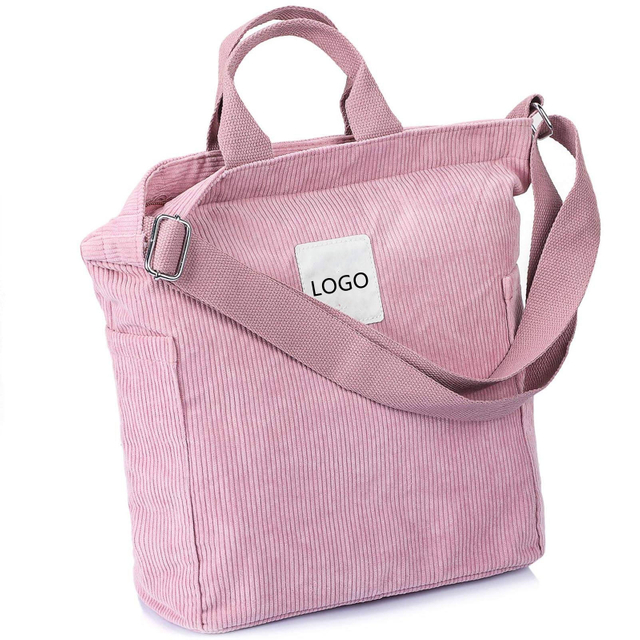Big Capacity Large Tote Bag Women's Crossbody Shoulder Handbags Shopping Bag orduroy Messenger Hobo Bag
