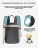 BSCI Factory Wholesale Canvas Large Capacity Casual Multi-function Laptop Backpack