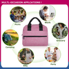 School children office thermal lunch insulation tote cooler bags insulated bag to keep food cold