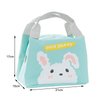 Portable Kids Lunch Box Set Kids Cartoon Insulated Tote Lunch Bag Custom Insulated Reusable Cooler Bag