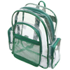 Trendy Clear PVC Day Pack Customized Daily Casual Backpack Fashion College School Student Bookbag