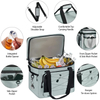 Amazon's New Waterproof Thermal Insulated Portable Thickened PEVA Double Large-capacity Outdoor Picnic Cooler Bag