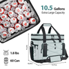 Amazon's New Waterproof Thermal Insulated Portable Thickened PEVA Double Large-capacity Outdoor Picnic Cooler Bag