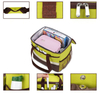 Insulated Reusable Lunch Tote Box Leakproof Cooler Handle Bag for Office Work School Picnic Beach Sublimation Lunch Bag Blank