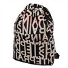 Upgrade Quality Durable Digital Printing Foldable Drawstring Backpack Portable Outdoor Sports Gym Bag Drawstring Backpack
