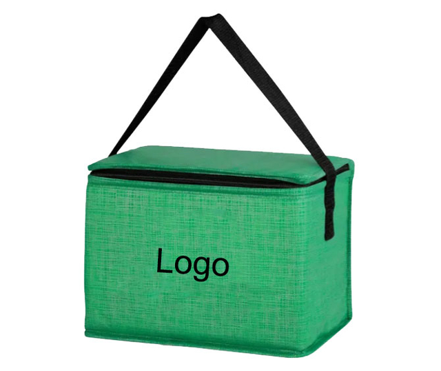 New Arrival Waterproof Large Capacity Picnic Crosshatch Non Woven LunchInsulated Thermal Cake Cooler Bags For Lunch Boxes