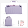 Custom Logo Portable Small Makeup Bag Travel Cosmetic Tool Pouch Toiletry Bag with Zipper for Woman