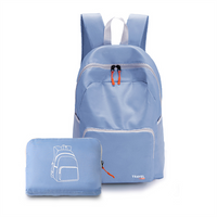 Custom New Designer Durable Travel Waterproof School Bag Business Casual Sports Students Foldable Backpack