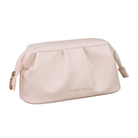 2025 Hot Sale Factory Custom Logo Cheap Waterproof PU Leather Travel Cosmetic Bag Fashion for Toiletry Makeup Organizer