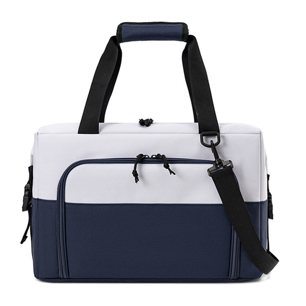 Custom 36 Cans Insulated Soft Picnic Cooler Bag Large Collapsible Lunch Cooler Tote