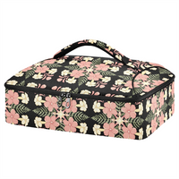 Custom Logo 15L Office Work Picnic Hiking Student Reusable Cooler Insulated Lunch Box Bags for Adult Men Casual Fashion Oxford