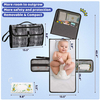 Diaper Bags Wholesalers Foldable Waterproof Kids Travel Changing Mat Baby Diaper Changing Pad Portable