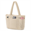 Puffer Handbag Padded Women Shoulder Bags For Winter Large Capacity Black Handbags Cotton Warm Tote Customization
