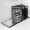 Expandable Pizza Cooler Bag Backpack Bags Insulated Box For Food Delivery Bike Food Delivery Backpack For Bike