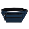 Black Fanny Pack Sport Bag for Men with Adjusted Straps