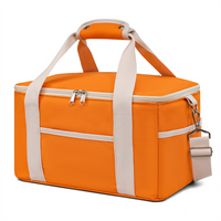 Custom Canvas Insulated Lunch Cooler Bag Leakproof Portable Collapsible Soft Cooler Bag