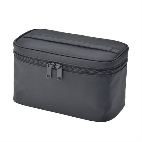 Factory Simple Style Cosmetic Bag Makeup case with Zipper and Handheld on Sale