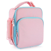 Portable Shoulder Keep Food Warm Cold Insulated Lunch Cooler Thermal Pink Girls Kids Lunch Bag for School