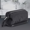 Double Layers Small Simple Waterproof Durable Polyester Toiletry Bags Makeup Cosmetic Make Up Bag for Women