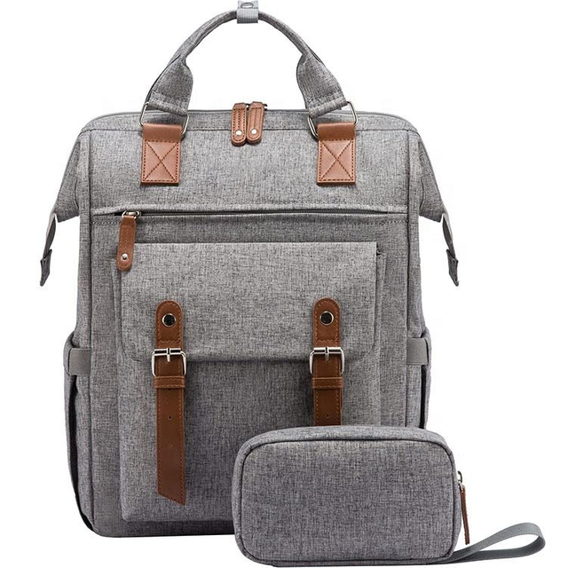 Custom Hot Sell Unisex Backpack Laptop Bag Bottle Pocket Business Back Pack Set Large Capacity Rucksack with USB