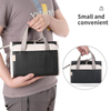 Hanging Hook Makeup Cosmetic Bag Woman Make Up Organizer Waterproof Pu Leather Earrings Storage Bag
