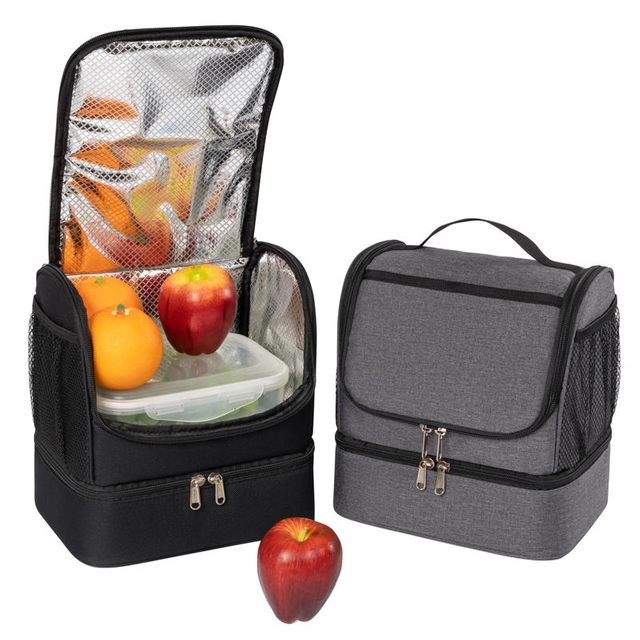 Factory Customized Wholesale Keep Cooler Bags for Meal Foods Drinks Insulated Picnic Lunch Bag Cooler Thermal