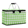 Factory custom Outdoor Foldable Insulated Thermal Food Storage Colllapsible Cooler Bag Picnic Basket Set