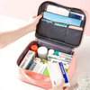 Wholesale Travel Carrying First Aid Medicine Storage Box Organizer Multi-compartment Medicine Bag Organizer