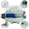 Water Resistant 38L Weekend Travel Bag with Shoes Compartment Unisex Large Capacity Folding Travel Sports Duffle Bag