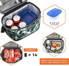 Portable Picnic Travel Insulated Lunch Box Fish Sport School Kids Insulation Bag Camo Thermal Cooler Bag for Hot Food
