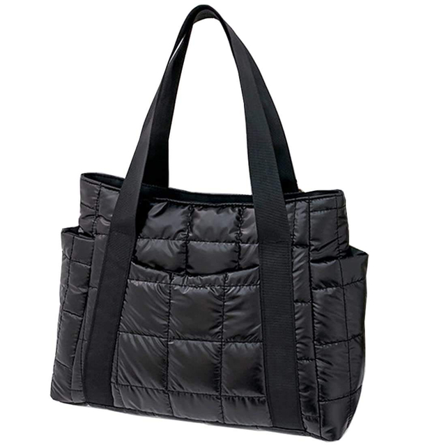 2022 Fashion Lightweight Custom Ladies Women Customised Zipper Handbag Quilted Puffer Bag Tote Bags