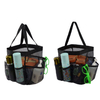 Fashionable Bath Toy Organizer Travel Cosmetic Quick Dry Shower Beach Storage Bag With 8 Storage Compartments